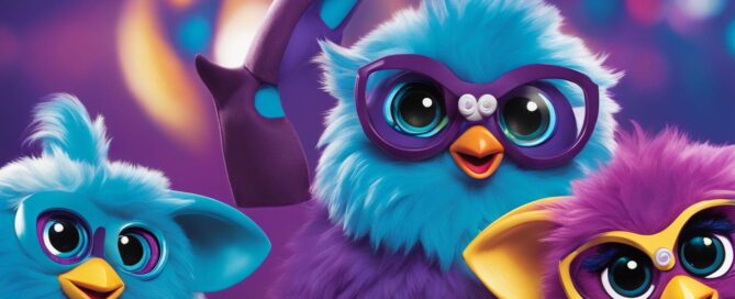 furby blue and purple