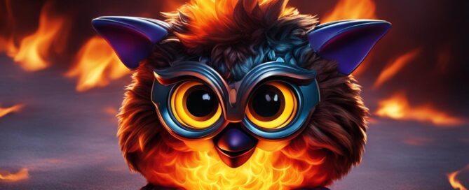 furby on fire