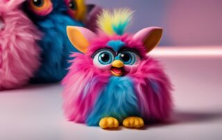 furby pink and blue