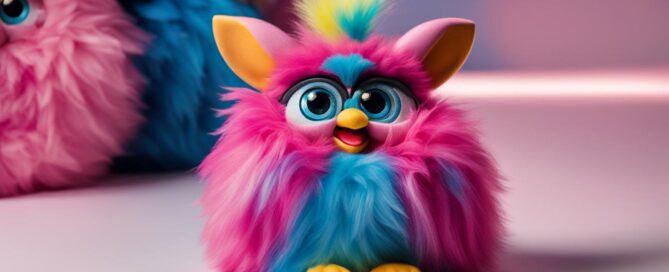 furby pink and blue