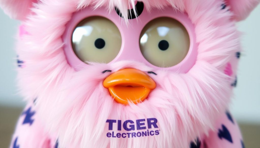 Authentic vintage Furby with Tiger Electronics branding