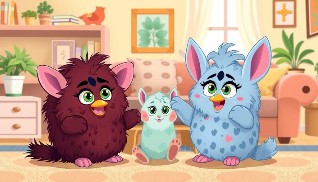 Image of Furby and Shelby interacting with their owners