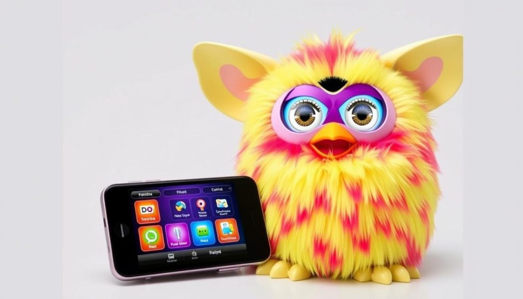 2012 Furby Boom with LCD eyes and smartphone app interface