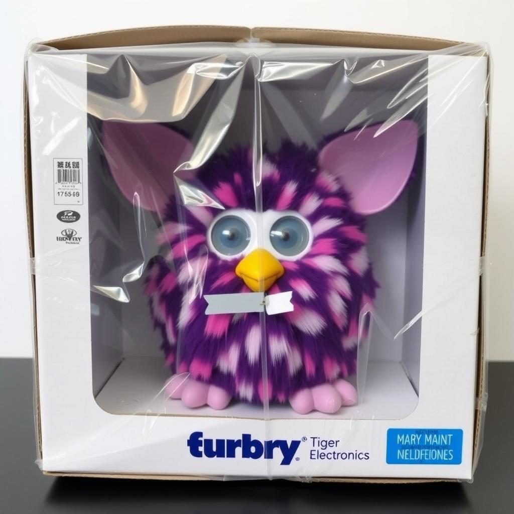 Original 1998 Furby still sealed in retail box