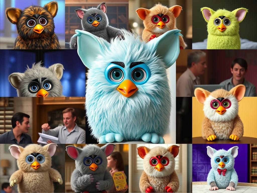 1998 Furby featured in popular media and TV shows