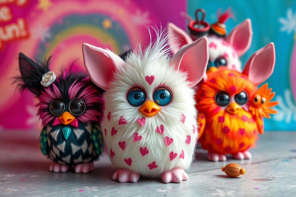 Custom modified Furbies showing the growing trend of Furby art and modifications