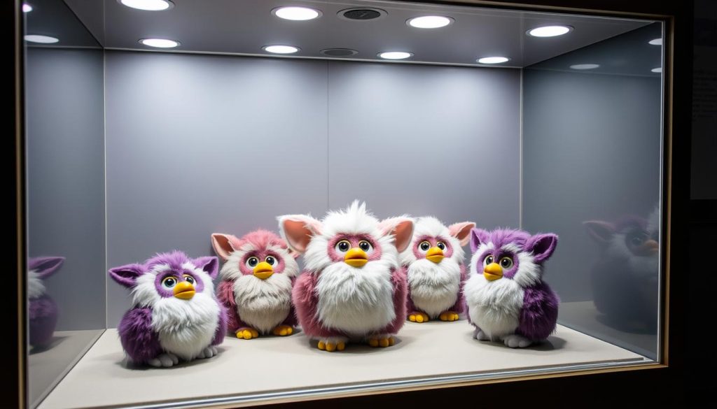 Proper display case setup for preserving valuable Millennium Furbies
