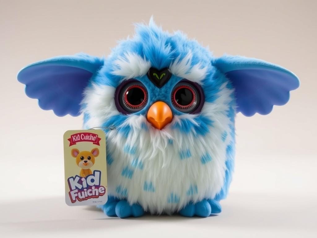Rare Kid Cuisine Furby with distinctive coloring and packaging